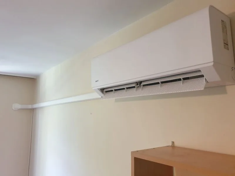 AUX beltéri egység telepítése
