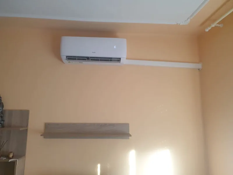 AUX beltéri egység telepítése Földeákon