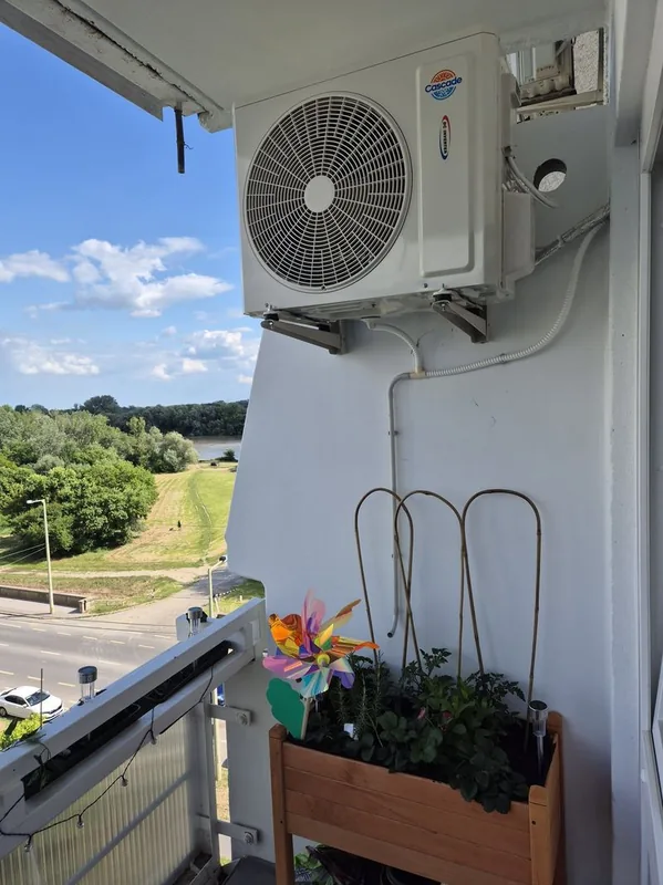 Cascade kültéri egység telepítése