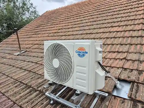 Cascade kültéri egység telepítése