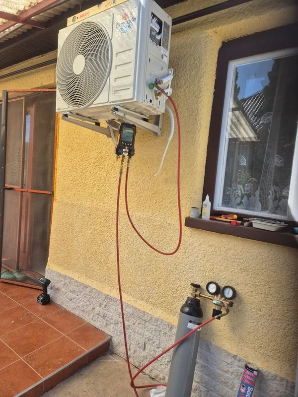 Cascade kültéri egység telepítése