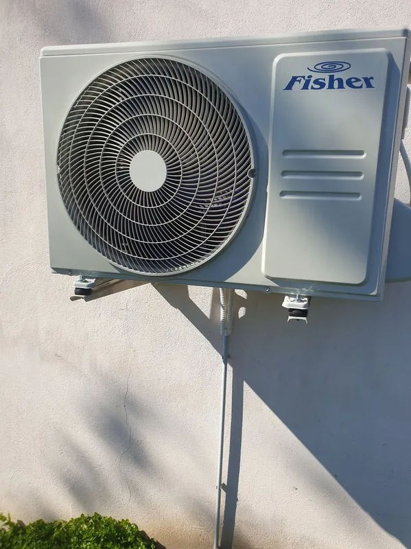 Fisher kültéri egység telepítése