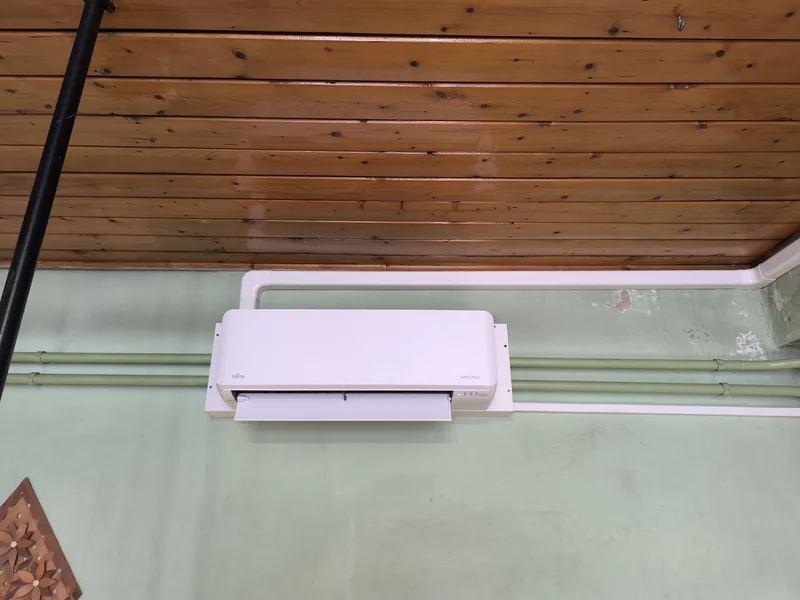 Fujitsu beltéri egység telepítése