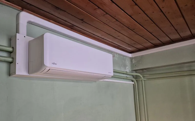 Fujitsu beltéri egység telepítése