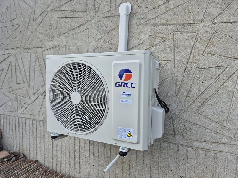 Gree kültéri egység telepítése