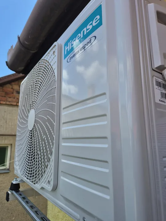 Hisense kültéri egység telepítése