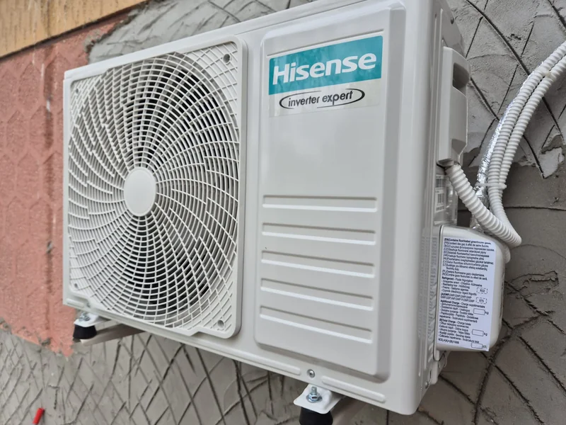 Hisense kültéri egység telepítése