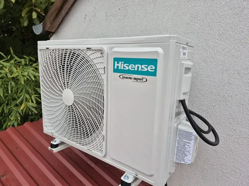 Hisense kültéri egység telepítése
